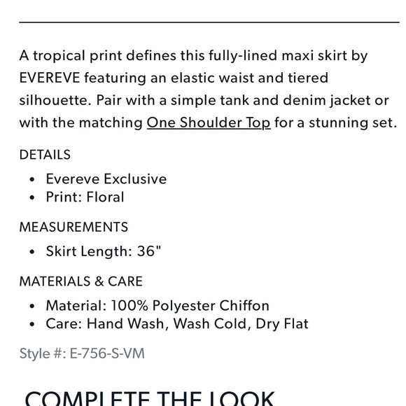 EVEREVE Maxi Skirt - Picture 7 of 8